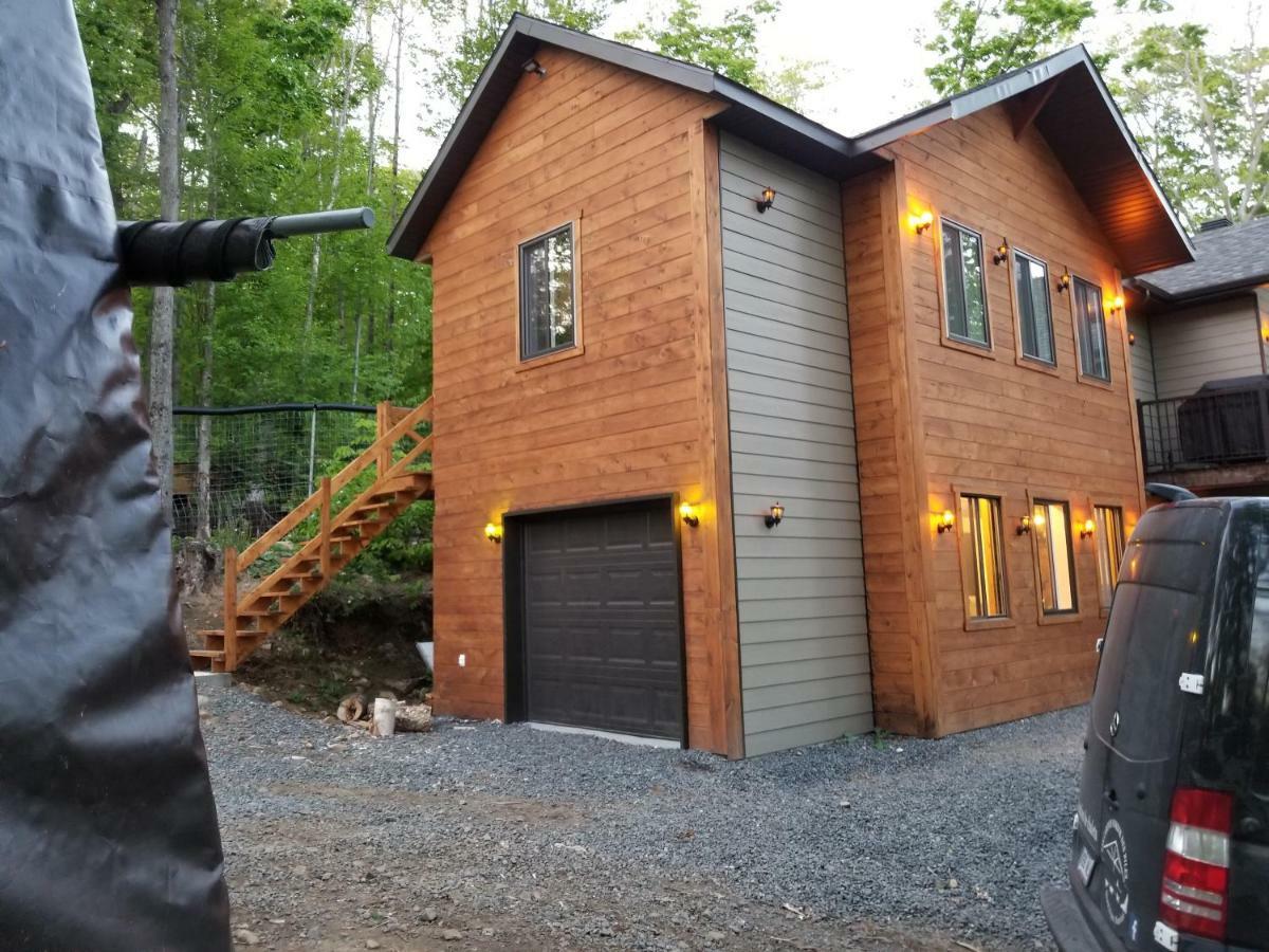 Les Cabines Nordik Des Piles Villa Saint-Jean-des Piles Exterior photo